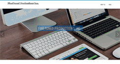 Desktop Screenshot of finetunedproductions.com